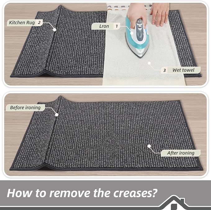 BEQHAUSE Kitchen Rugs 24"x36", Kitchen Mats - Image 9