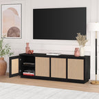 Henn&Hart 2-Tone TV Stand for TVs up to 78" - Image 7
