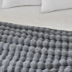 60x80 Inches Ultra-Soft Fuzzy Faux Fur Plush Twin Size Blanket - Image 5