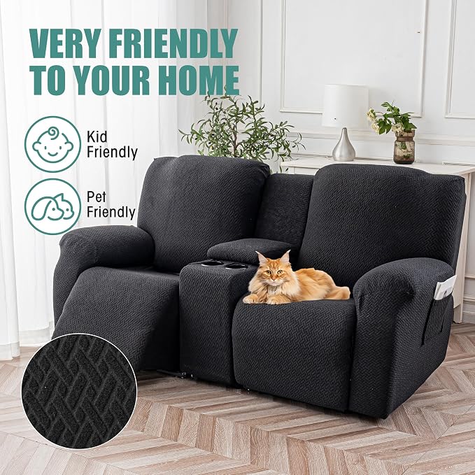 Genina Recliner Loveseat Covers - Image 4