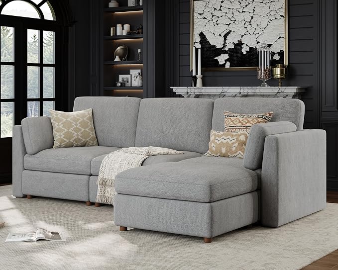 116'' Oversized Modular Sectional Sofa - Image 4