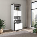 Bestar Orion 30W Tall Storage Cabinet - Image 4
