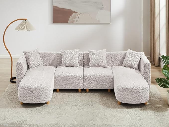 VANOMi 113" Sectional Sofa - Image 4