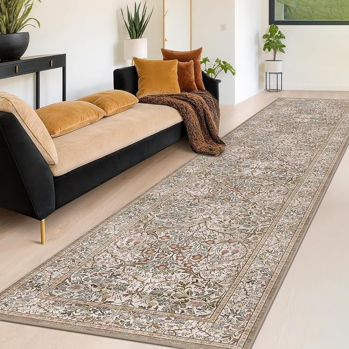 Moss 3x12 Extra Long Wide Runner Rug by HazoHaus