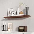Fun Memories Floating Shelves 40 Inch Long, 9.3 Inch Deep Classic Crown Molding - Image 2