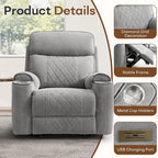 HAOMARKETS 3-Piece Power Recliner Sofa Set - Image 4
