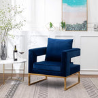 Roundhill Furniture Lenola Upholstered Accent Arm Chair by RoundhillFurniture