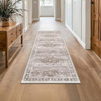 Boho Long Bathroom Runner Rug 24 x 72 Washable Non Slip - Image 6