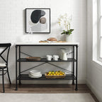 Crosley Furniture Madeleine Sofa Console Table - Image 9