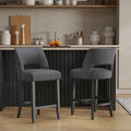 VKNOW Bar Stools Set of 2, Modern Counter Stools by VKNOW