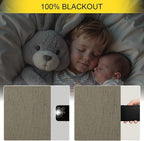Brown Room Darkening Curtains 96 Inch Long - Image 4