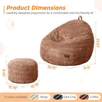 MAXYOYO Kids Bean Bag Chair - Image 2