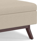 SIMPLIHOME Owen Coffee Table Storage Ottoman - Image 12