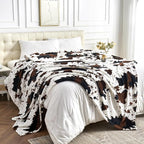 Edenleaf Queen Size Cow Blanket - Image 3