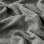 Vision Home Pinch Pleated Dark Grey Blackout Curtains 84 inch Linen Blended - Image 5