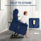 HOMCOM Power Lift Recliner Chair - Image 3