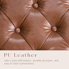 GRAINELL Storage Ottoman Bench, Upholstered Tufted Bedroom Bench - Image 4