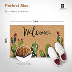 Coir Welcome Mat, 17 x 29 in | 100% Natural Coir, Anti-Shedding, Durable PVC - Image 3
