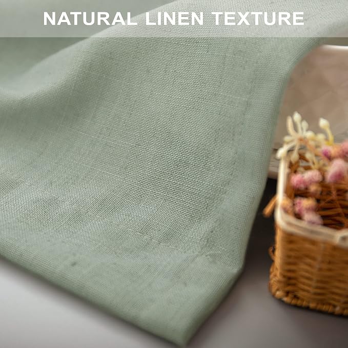 Sage Green Curtains 72 Inch Length - Image 7