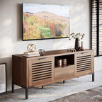 Bme Millie Solid Wood TV Stand for TVs up to 65 Inches, Modern Farmhouse TV - Image 8