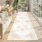Runner Rug 2x8 Washable Rug, Vintage Boho Medallion Hallway Runner Non-Slip by VECARF