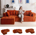 MAXYOYO Modular Sectional Sofa Couch, L Shaped Modern Cloud Couch by MAXYOYO