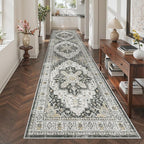 Madane Hallway Runner Rug 3x10 Washable Kitchen Runners 10ft, Soft Low-Pile - Image 2