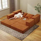 Cloud Modular Sectional Sofa, Comfy Boneless Couch - Image 2