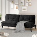 Shintenchi Futon Sofa Bed, Foldable Small Velvet Couch Bed by Shintenchi%7CFurnitureMadeforRealLife