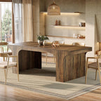 Tribesigns 71-Inch Farmhouse Dining Table - Image 7