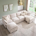 112.6" Modular Sectional Cloud Couches by Unknown