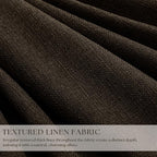 Dark Chocolate 96 Inch Blackout Pinch Pleated Curtains 2 Panels | - Image 4