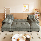 104.7" U-Shaped Sleeper Sofa - Image 4