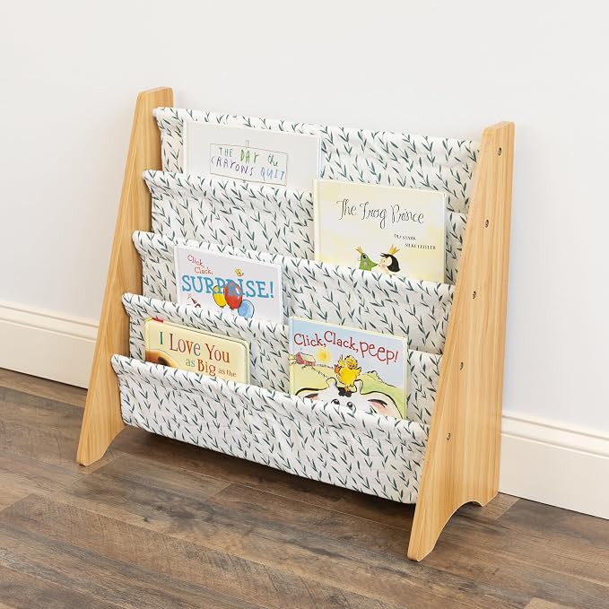 Humble Crew Kids Bookshelf, 4-Tier Front-Facing Book Display Organizer - Image 2