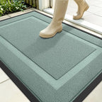 OLANLY Front Door Mat Outside 35x23, All-Season Heavy-Duty Rubber Doormat | by OLANLY