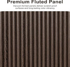 3-Piece Fluted Living Room Set Includes 2 Fluted Night Stand - Image 9