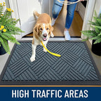 OLANLY Front Door Mat Outside Entrance 33x21, Waterproof Heavy-Duty Doormat | - Image 6