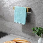 Taozun Adhesive Towel Rack/Hand Towel Holder, Stainless Steel Brushed Towel Ring - Image 4