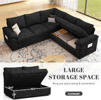 85 Inch Modular Sectional Sofa - Image 5
