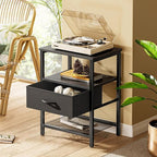 Huuger Nightstand Set of 2, Night Stand - Image 2