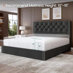 LARMACE Queen Size Bed Frame - Image 7