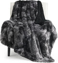 Bedsure GentleSoft Fluffy Black Blanket Cozy Gifts by Unknown