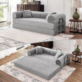79'' Sleeper Couch Bed, 5 in 1 Convertible Floor Sofa, Folding Modular Couch by ZQRhome