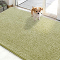 OLANLY Dog Door Mat for Muddy Paws 48x30, Super Absorbent Chenille Mud Mat | by OLANLY