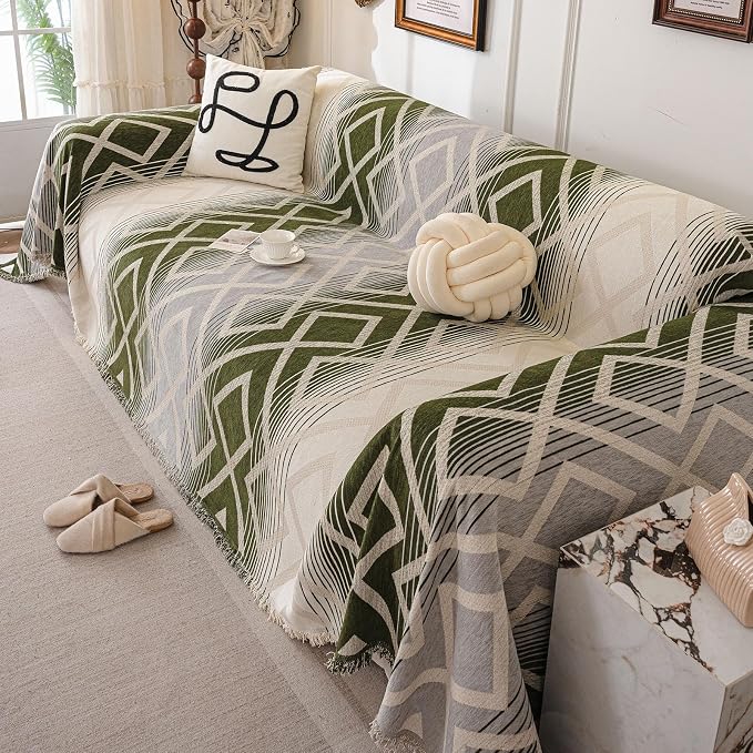 VClife Boho Couch Cover, Non Slip Sofa Cover - Image 4
