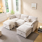 85.83" Modular Sectional Cloud Couches - Image 3