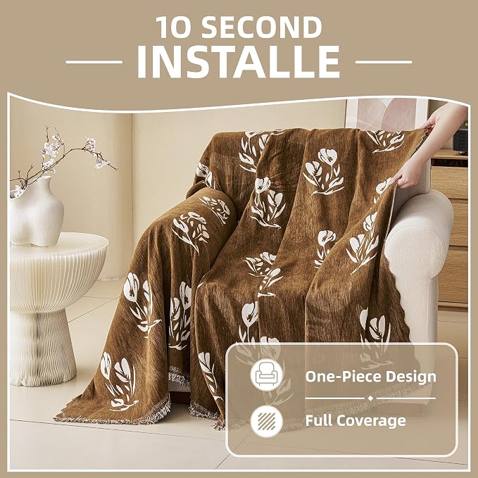 Couch Cover for Dogs Washable Sofa Cover, Sectional Couch Covers, Sofa Covers - Image 7