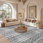 cotiled 6x9 Washable Area Rugs Living Room: Soft Lightweight Boho Rug | Solve - Image 6
