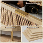 GarveeHome Rattan 8 Drawer Dressers - Image 8