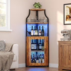GarveeHome Corner Bar Wine Cabinet by GarveeHome